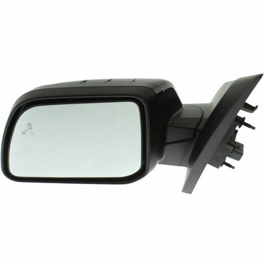 Door Mirror Driver Side Power Htd With Puddle Lamp/Blind Spot Without Memory Frontom 08/2011 For Ford - FO1320502