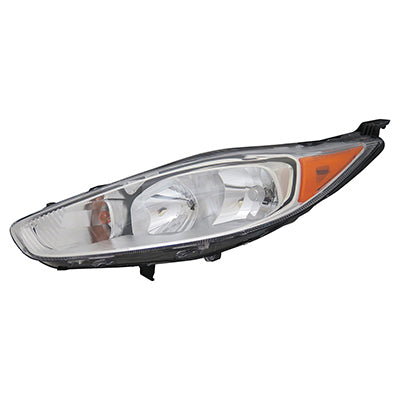 Head Lamp Driver Side Halogen Titanium Model Capa For Ford - FO2502325C
