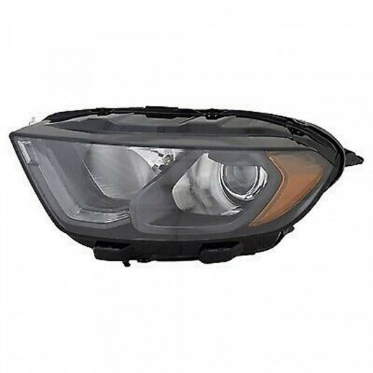 Head Lamp Driver Side Black Bezel With Drl High Quality Return Restricted - Final Sale - No Warranty Coverage For Ford - fo2502375