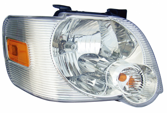 Head Lamp Passenger Side Clear Lens High Quality For Ford - fo2503220
