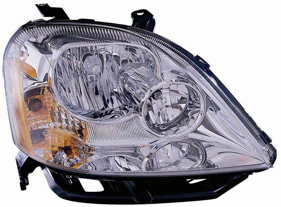Head Lamp Passenger Side Without Signal Lamp Socket Capa For Ford - FO2503221C