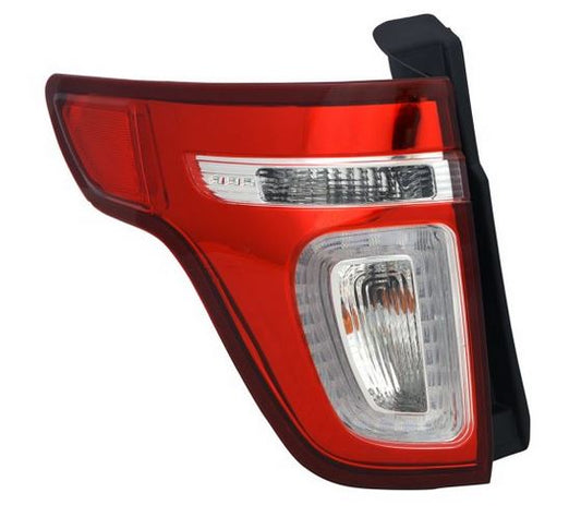 Tail Lamp Driver Side Red Lens With Led High Quality For Ford - fo2800226