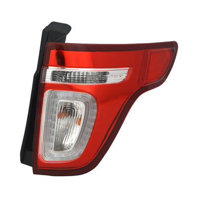 Tail Lamp Passenger Side Red Lens With Led Capa For Ford - FO2801226C