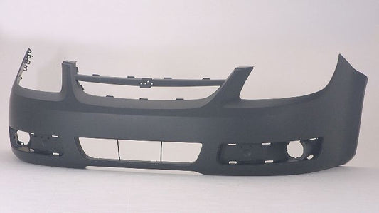 Bumper Front Ls/Lt Models With Fog Lamp Hole Has Uprer Bar In Grille Capa For Chevrolet - GM1000734C