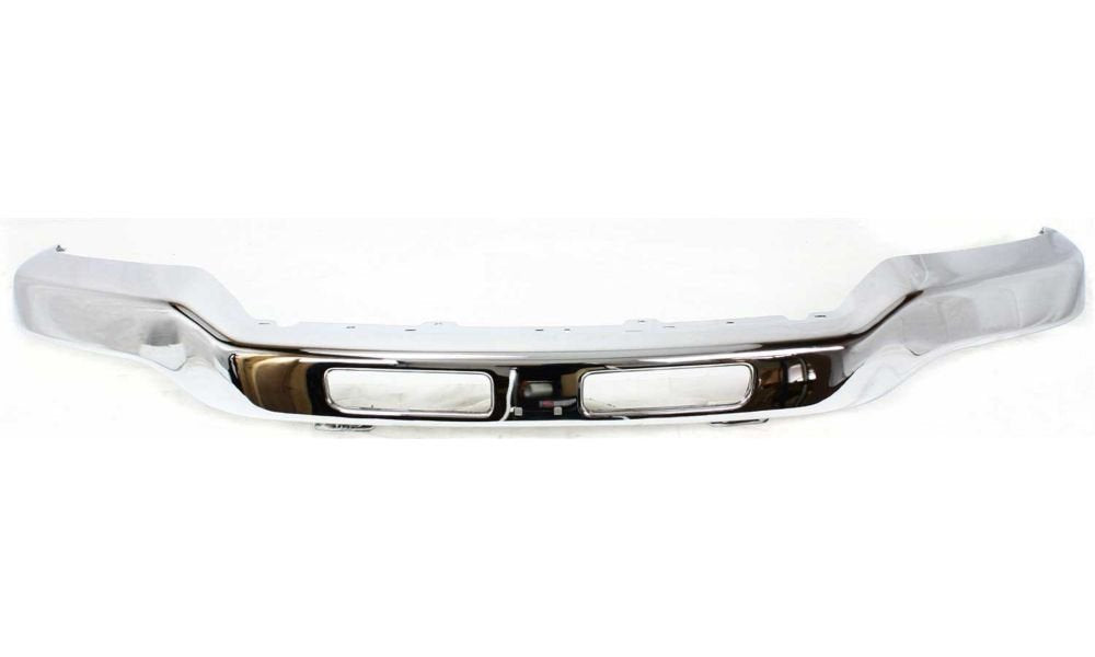 Bumper Face Bar Front Chrome With Bracket With Fog Lamp Hole For Gmc - GM1002463