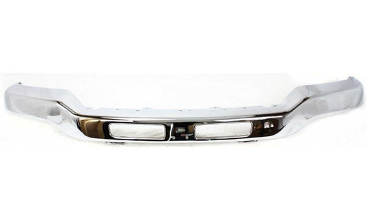 Bumper Face Bar Front Chrome With Bracket With Fog Lamp Hole For Gmc - GM1002463