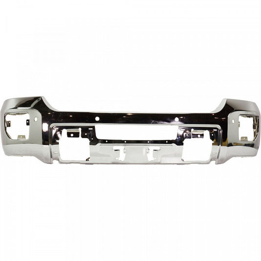 Bumper Face Bar Front Steel With Sensor Chrome For Gmc - GM1002856