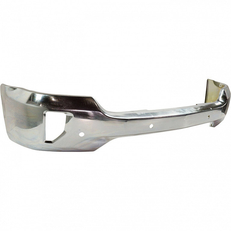 Bumper Face Bar Front Steel Chrome With Fog Lamps/Sensors For Chevrolet - GM1002862