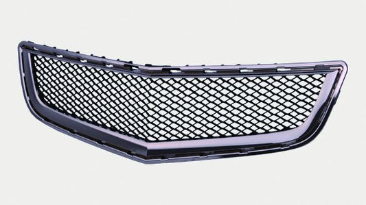 Grille Lower (Bumper Grille) Matte-Black With Chrome Moulding For Chevrolet - GM1036120