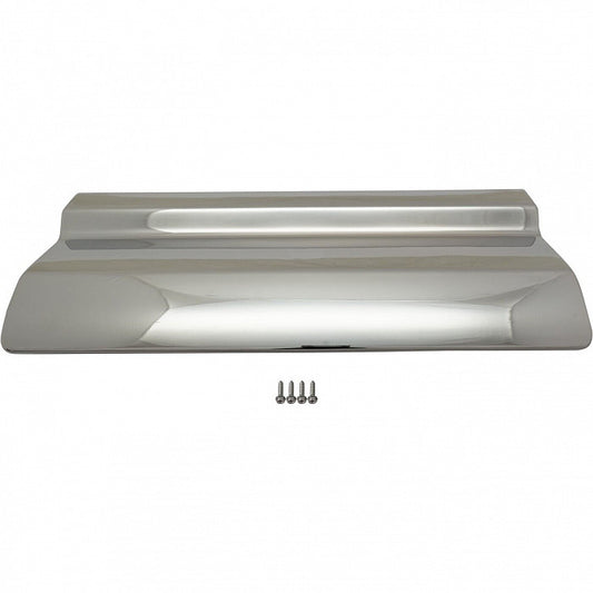 Bumper Trim Front Chrome Mounts In Skid Plate Use Without Licence Plate For Gmc - GM1037112
