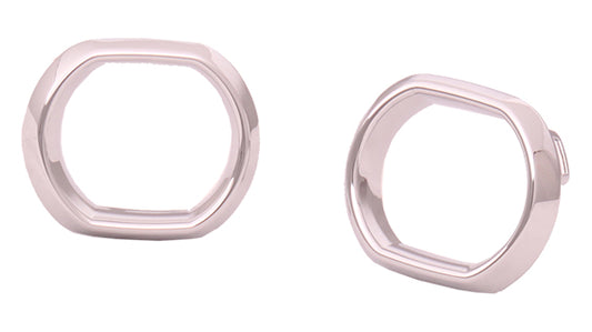 Fog Lamp Bezel Front Driver Side Chrome For Gmc - GM1038147