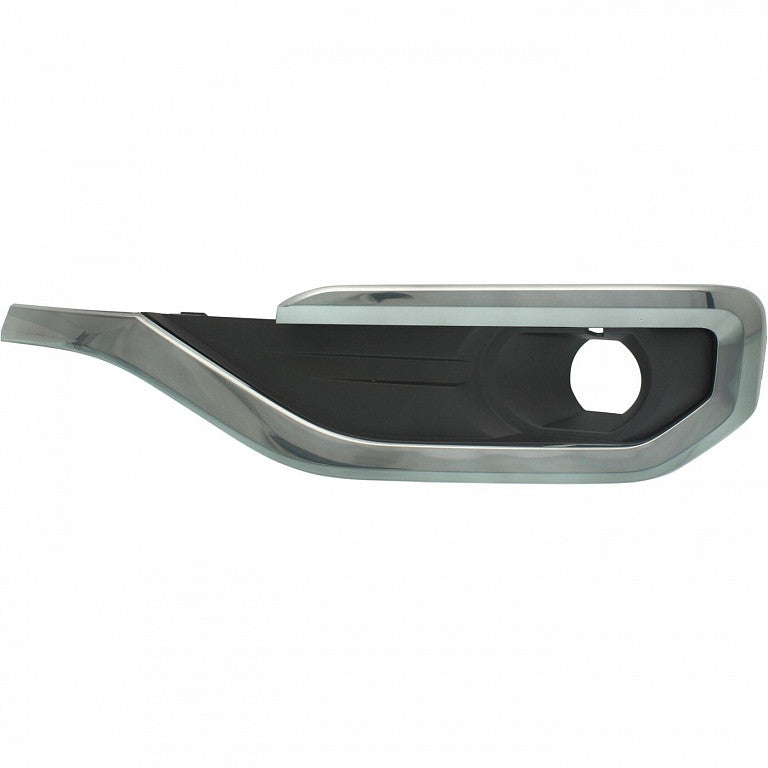 Fog Lamp Bezel Front Driver Side With Smoked Chrome Molding For Gmc - GM1038208