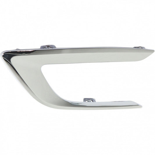 Fog Lamp Bezel Front Driver Side Chrome Without Rs Pkg For Chevrolet - GM1038213