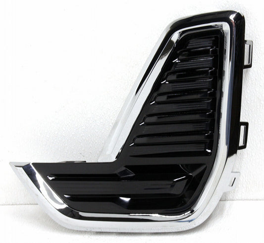Fog Lamp Cover Front Driver Side Gloss Black With Chrome For Gmc - GM1038249