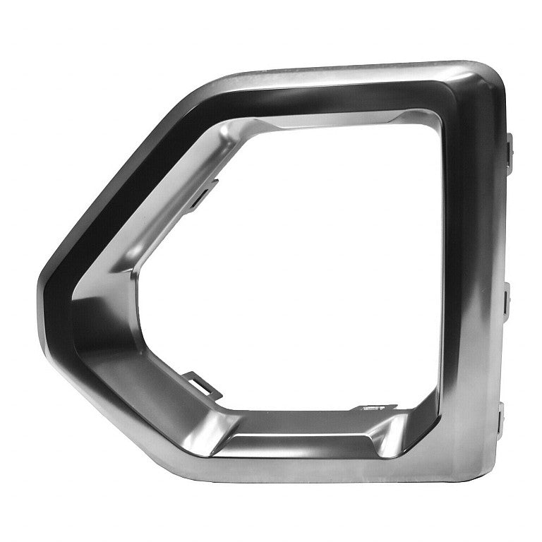 Fog Lamp Bezel Front Driver Side Smoked Chrome For Gmc - GM1038259