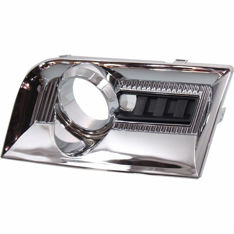 Fog Lamp Bezel Front Passenger Side Chrome Exclude Denali For Gmc - GM1039123