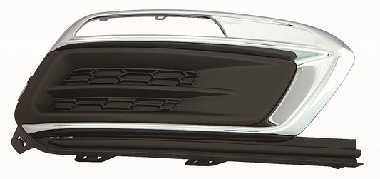 Fog Lamp Cover Front Passenger Side Black With Chrome Trim Exclude Rs Sport For Chevrolet - GM1039184