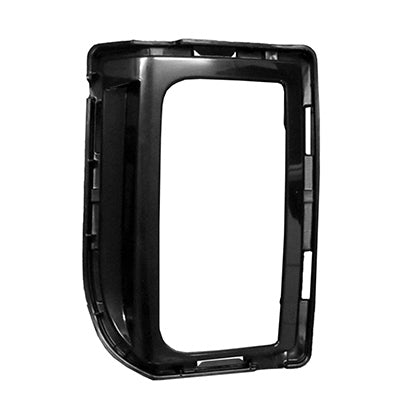 Fog Lamp Bezel Front Passenger Side Smooth Black For Gmc - GM1039190