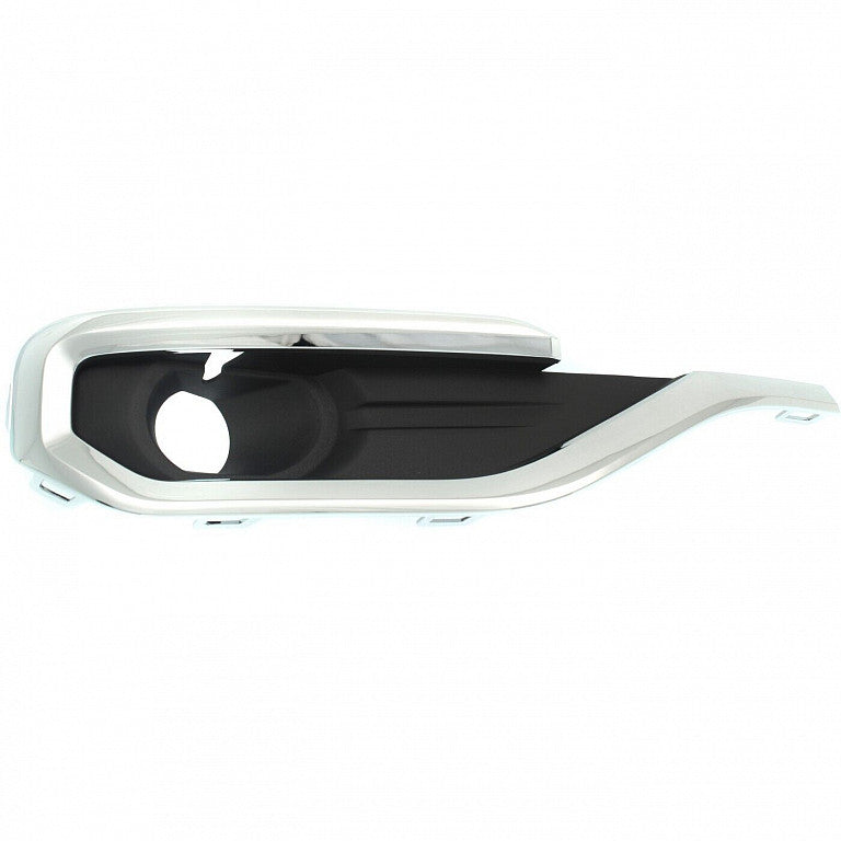 Fog Lamp Bezel Front Passenger Side Chrome Molding Exclude All-Terrain Package For Gmc - GM1039209