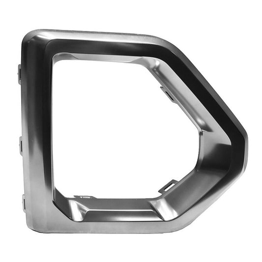 Fog Lamp Bezel Front Passenger Side Smoked Chrome For Gmc - GM1039259