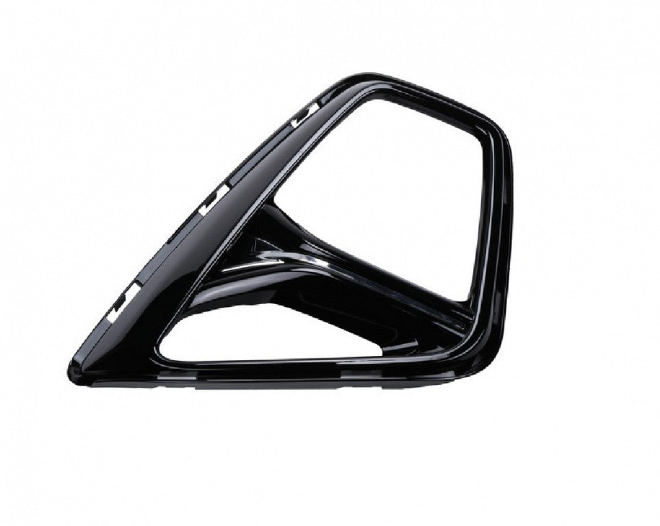 Head Lamp Bezel Passenger Side Ptd Black With Chrome Molding For Chevrolet - GM1039260