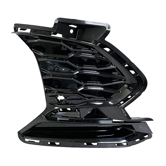 Bumper Grille Front Passenger Side Gloss Black For Chevrolet - GM1039274