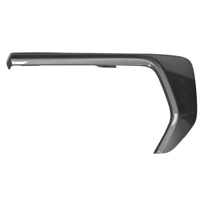 Bumper Moulding Front Driver Side Textured Black Use Without Fogs Exclude Zr2 Model For Chevrolet - GM1046125