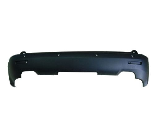 Bumper Rear With Sensor Hole Textured Black Exclude Denali For Gmc - GM1100806