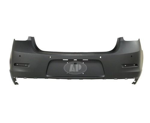 Bumper Rear Primed With Park Assist Sensor/Camera Without Side Sensors For Chevrolet - GM1100897