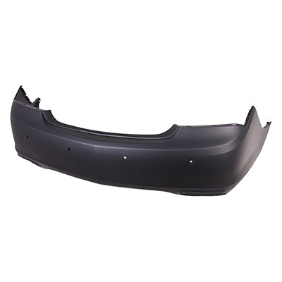 Bumper Rear Primed Dual Exhaust With Sensor Without Side Sensor For Buick - GM1100927