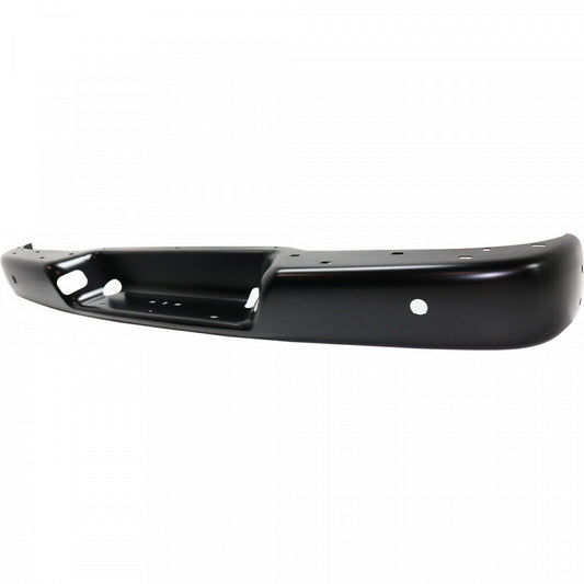Bumper Face Bar Rear Black With Sensor For Gmc - GM1102559