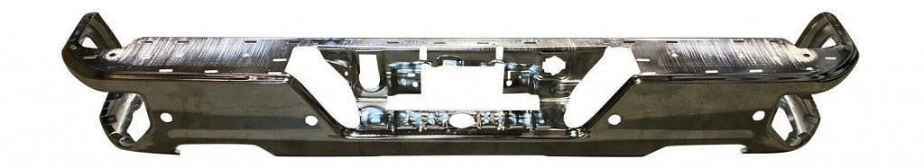 Bumper Face Bar Rear Steel Chrome With Blind Spots Dual Exhaust For Gmc - GM1102577
