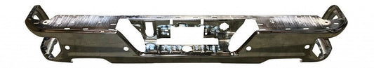 Bumper Face Bar Rear Steel Chrome With Blind Spots Dual Exhaust For Gmc - GM1102577