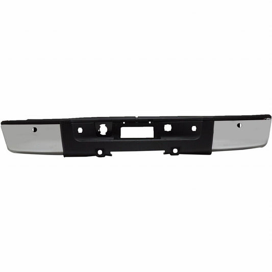 Bumper Rear Assy Chrome Withoututer Pads/End Caps/Sensor For Gmc - GM1103148U