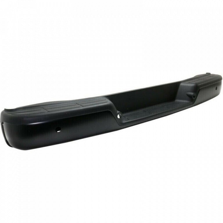 Bumper Rear Black With Sensor Without Blind Spot For Gmc - GM1103171