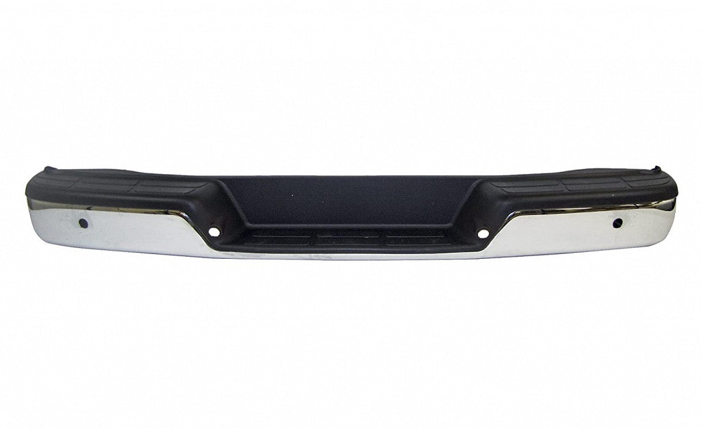 Bumper Face Bar Rear Chrome With Sensor Without Blind Spot For Gmc - GM1103172