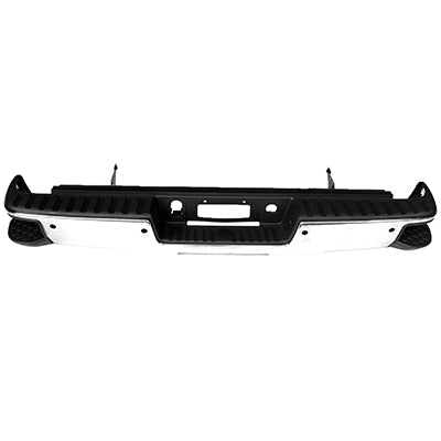 Bumper Rear Assy Chrome With Corner Step/Sensor For Gmc - GM1103175