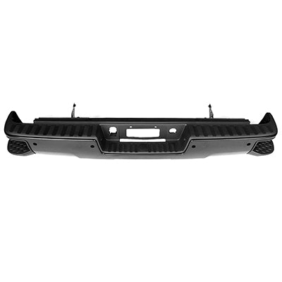 Bumper Rear Assy Black With Corner Step/Sensor For Gmc - GM1103179
