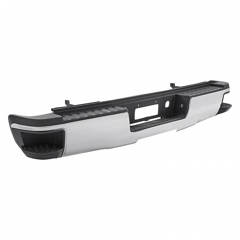 Bumper Rear Assy Chrome Without Sensor For Gmc - GM1103182