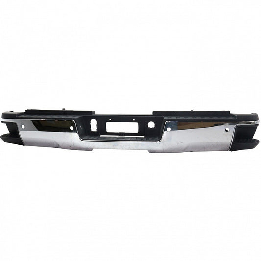 Bumper Rear Assy Chrome With Sensor For Gmc - GM1103189