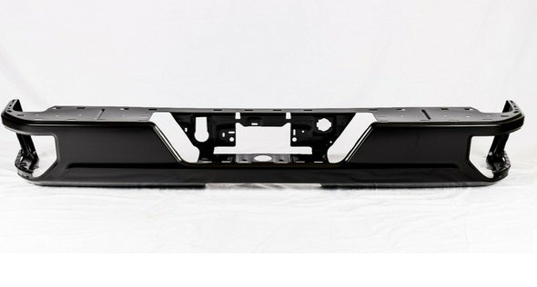 Bumper Rear Assy Steel Without Blind Spot Brackets Single Exhaust For Gmc - GM1103215