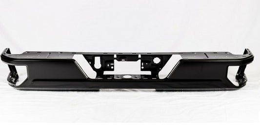 Bumper Rear Assy Steel Without Blind Spot Brackets Single Exhaust For Gmc - GM1103215