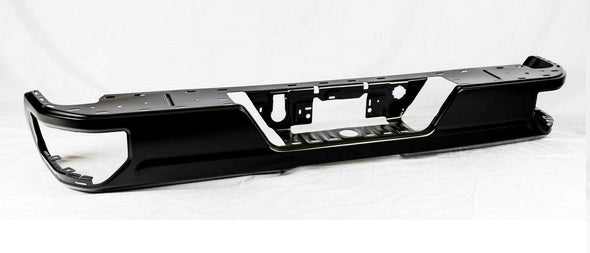 Bumper Rear Assy Chrome With Blind Spot Brackets Single Exhaust For Gmc - GM1103217