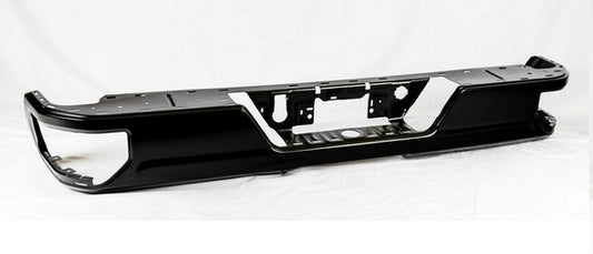 Bumper Rear Assy Chrome With Blind Spot Brackets Single Exhaust For Gmc - GM1103217