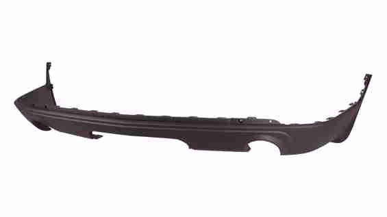 Bumper Rear Lower Dark Gray With Dual Exhaust Hole Without Tow Without Sensor For Chevrolet - gm1115112