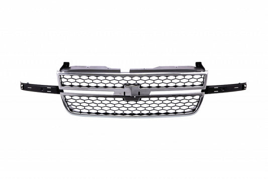 Grille Chrome Frontame With Black Honeycomb With Dale Earnahart Center Bar Require Wing Inserts For Chevrolet - GM1200589