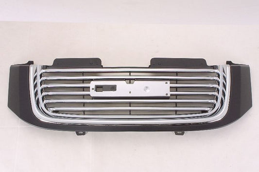 Grille Chrome/Black With Black Frontame Without H/L Washer Hole For Gmc - GM1200604