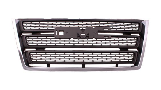 Grille Matte-Black With Chrome Mldg For Gmc - GM1200630