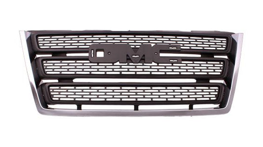 Grille Matte-Black With Chrome Mldg For Gmc - GM1200630