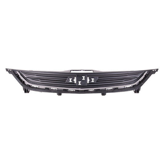 Grille Upper Matte Black With Chrome Moulding Without Rs Pkg For Chevrolet - GM1200736